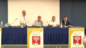 il tavolo congresso Psi Terni