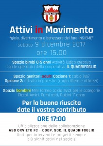 Locandina Attivi in movimento