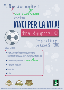 Vinci per la vita - Narconon - Terni A3