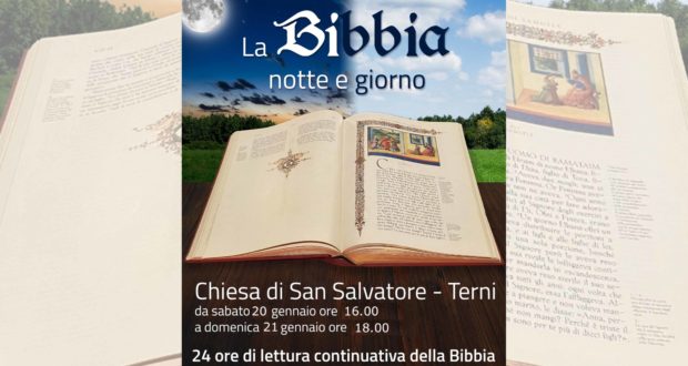 Chiesa San Salvatore: “La Bibbia notte e giorno”, 24 ore di lettura
